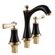 thumbnail image 4 of Grifo Para Lavabo De Baño, Gabinete De Cobre De Tres Orificios,, 4 of 8