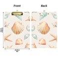 thumbnail image 5 of FORMRS Acrylic Clipboard with Low Profile Clip Standard A4 Letter Size, 12.5" x 9", Gray Seashell, 5 of 8