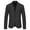 Black, variant on WREESH Mens Suit Peaked Lapel One Button Tuxedo Slim Suede Blazer Party Formal Jacket Coffee