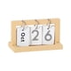 thumbnail image 1 of Mini Calendario de Mesa Muñeca Mini Kit de Decoración Mini Calendario de Sobremesa Mini Calendario de Mesa Flip Mini Calendario de Sobremesa de Madera, 1 of 7