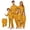 #25Yellow Halloween Spider Web Bat, variant on Halloween Family Pajamas Matching Sets Party Soft Two Piece Sets Sleepwear Nightwear Long Sleeve Cute Funny Spider Web Bat Fashion Holiday Family Pajamas Baby 12-18 Months