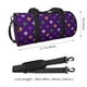 thumbnail image 2 of Balery Purple Mardi Gras Bolsa de Gimnasio para Mujeres y Hombres, Bolsa de Viaje Impermeable, Bolsa de Fin de Semana con Compartimento para Zapatos y Bolsillo Húmedo, 2 of 6