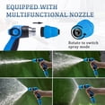 thumbnail image 5 of Car Wash Foam Gun Sprayer, Car Washing Kit with Washing Sponge & Absorbent Towel, Hose Nozzle Foam Cannon for Garden Cleaning, 5 of 7
