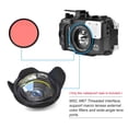 thumbnail image 4 of Sea frogs Camera Waterproof Housing Diving Case Protective Shell Underwater 60m/195ft Replacement for Olympus TG-6 Camera, 4 of 7
