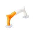 thumbnail image 4 of ziyahi Suction Cups Ruler Handle Durable for DIY Craft Tools Sewing Ruler Yellow White 18x7.8cm, 4 of 6