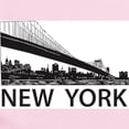 thumbnail image 2 of CafePress - New York Skyline Infant Bodysuit - Baby Light Bodysuit, Size Newborn - 24 Months, 2 of 4