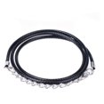 thumbnail image 2 of 10pcs 1.5mm 60cm Length Waxed Necklace Cord with Clasp for Necklace Bracelet Jewelry Making (Black), 2 of 3