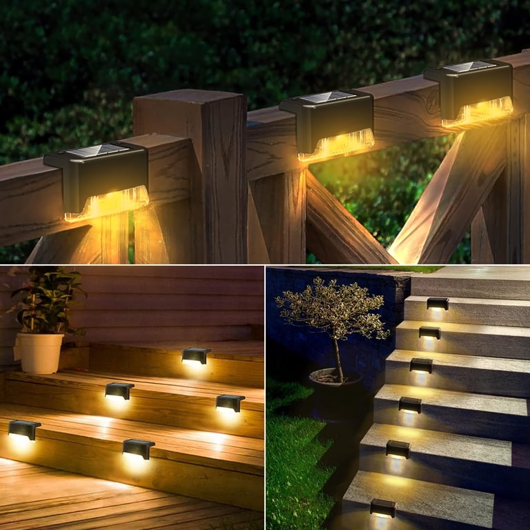 IJIL Solar Step Lights, Warm White, 16-Pack photo 7