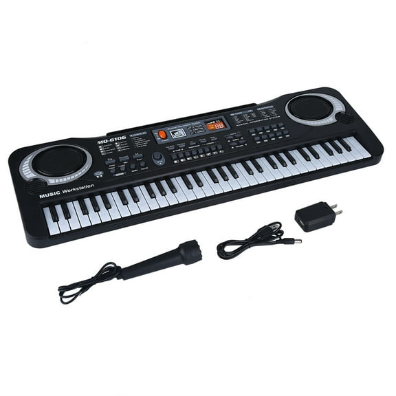Electric Piano, Keyboard Electric Piano, Electric Digital Piano, 61-Key Electronic Keyboard Piano Keyboard Piano Portable Piano For Kids Educational For Adults Musical Instruments