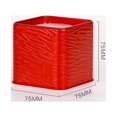 thumbnail image 3 of YUANOU Mini Portable Solid Color Square Tin Box Tea Sealed Jar Boxes Jewelry Candy Small Storage Can Coin Earring Headphones Gift Case(Orange), 3 of 4