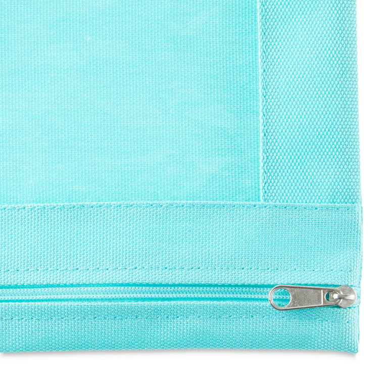 VASCHY Pencil Case, Medium Size Pen/Pencil Holder Pouch Bag with Double Zippers for Work School/Medical Gear Pouch Turquoise