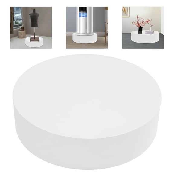 23.62*5.9in Display Stand, Round Display Pedestal Stand, Display Stand For Model Jewelry Display Home Boutiques White