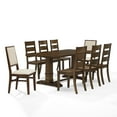 thumbnail image 3 of Crosley Furniture Joanna 9-Piece Dining Table Set in Dark Oak/Creme, 3 of 6