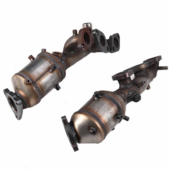 2Pcs Catalytic Converter For 2002-2004 Nissan Xterra/Frontier 3.3L EPA Approved
