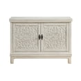 thumbnail image 3 of Treasure Trove Galina Ash Wood Veneer 2-Door Cabinet in White, 3 of 6