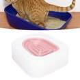 thumbnail image 4 of Cat Toilet Training, Portable Cat Toilet Training Kit System, Pets Potty Urinal Cleaning System, Kitten Potty Litter Tray With Recesses, Teach Your Cat To Use The Toilet, 4 of 8