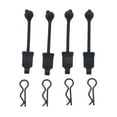 thumbnail image 2 of Car Body Clip Retainer, High Reliability Black RC Body Clip Retainer  For Senton, 2 of 8