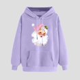 thumbnail image 2 of WILLBEST Sudadera de Mujer con Estampado Navideño Sudadera Navideña Informal de Manga Larga con Estampado Navideño XX-Grande, 2 of 5