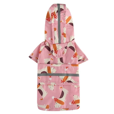 

Dog Raincoat Water Proof Adjustable Lightweight Rain Coat With Clear Poncho Hood Reflective Train Dogs Leash Dog Accessories Catalog Rain Cover For Dog Online Dog Accessories Dog Leash Accessories