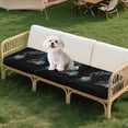 thumbnail image 7 of Xoenoiee Cat Universe Paint Splatter Pattern 3Piece Stretch Couch Cushion Covers, Sofa Seat Slipcovers for Pets, Suitable for Armchair Loveseat Sofa with Spandex Jacquard Washable Fabric, 7 of 7