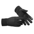 thumbnail image 2 of Guantes cálidos antideslizantes para invierno, pantalla táctil, impermeables, térmicos, de lana, guantes suaves para ciclismo, clima frío, Hugo Guantes cálidos de invierno, 2 of 10