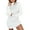 White, variant on "Gubotare Sweater Dresses For Women 2022 Women Turtleneck Long Sleeve Knit Pullover Sweater Bodycon Mini Dress, 3XL"