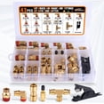 thumbnail image 2 of Kit de reparación de accesorios de línea de freno de aire DOT de latón, 43 piezas, CheemuII, 2 of 6