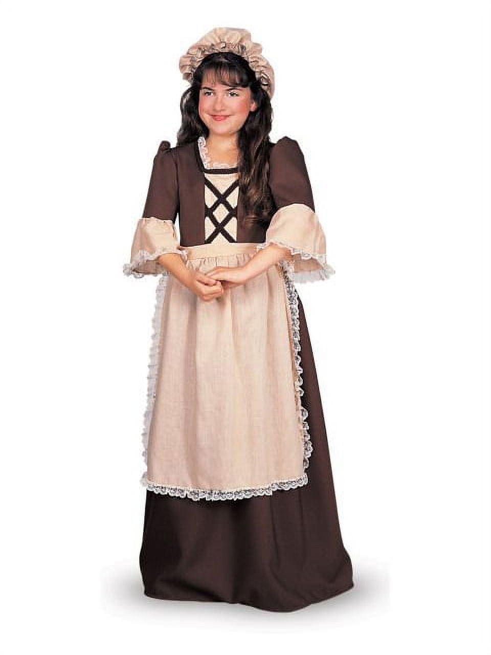 RG Costumes Renaissance Peasant Costume - Child Small Size, Zipper Closure - View #3