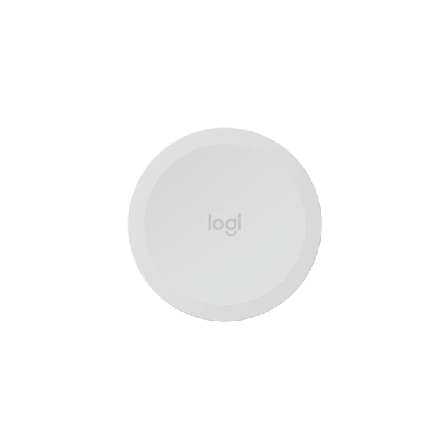 Botón para compartir Logitech Scribe inalámbrico, blanco roto