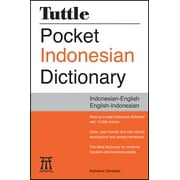 Angle View: Tuttle Pocket Indonesian Dictionary : Indonesian-English English-Indonesian
