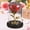 A1010, variant on valentines day gifts for Lovers Glass Covered Foil Rose Ornament Eternal Flower Creatives Holiday Gift Luminous LED Night Light