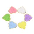 thumbnail image 4 of Parche Bordado Trazo Dorado En Forma De Corazón Estilo Lindo Parches Para Planchar Algodón Para Chaquetas Sombreros Para Camisa Mochila Billetera ANGGREK Arte y Manualidades, 4 of 8