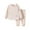 Beige, variant on Baby Girl Clothes Casual Loose Long Sleeve Hoodie and Jogger Pants Sweatsuits 2 Piece Outfit Fashion Solid Texture Jogger Sets Fall Outfits 5 Years