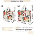 thumbnail image 2 of FORMRS Womens Corduroy Tote Bag Crossbody Shoulder Handbag with Pocket, Strawberry Pattern, 2 of 7