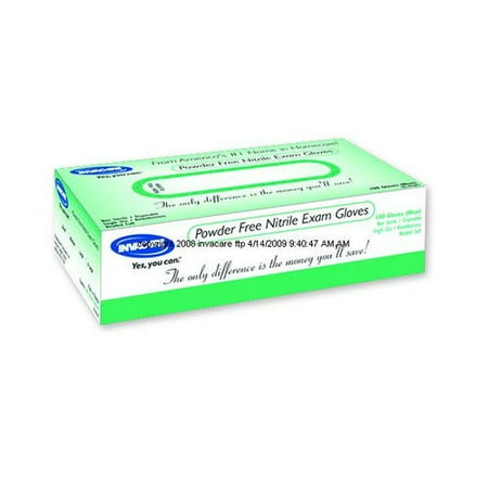 Invacare Supply Group Powder-Free Nitrile Gloves Non Sterile