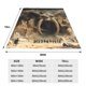 thumbnail image 3 of Balery Ancient Skull Cave Landscape Manta de Felpa Suave y Acogedora – Cobija de Franela Aterciopelada para Cama, Lavable y Cálida para Sofá, Mascotas, Transpirable-60"x50", 3 of 7