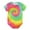Green, variant on Tie-Dye Print Gradient Fashion Baby Infant Rompers