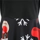 thumbnail image 4 of Invierno Navidad vestidos mujer 50s Vintage Swing elegante vestido de fiesta manga larga Imprimir 1 Zulema  Vestido de manga larga, 4 of 8
