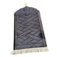 thumbnail image 5 of Alfombra de oración para Ramadán: el mejor regalo. Alfombra de oración suave. Mejora tus oraciones. Negro, 5 of 9