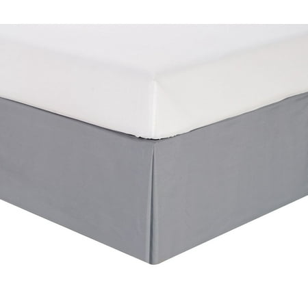 - Wrinkle Resistant Tailored Drop Pleated Brushed Microfiber Bed Skirt