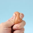 thumbnail image 3 of Simulated Egg Squishy for Adults Soft Tactile Office Desk Accessory Slow Rebound TPR Sensory Gadget 2.17 x 1.77 Inch Manual Venting Tool 1 Pack, 3 of 5