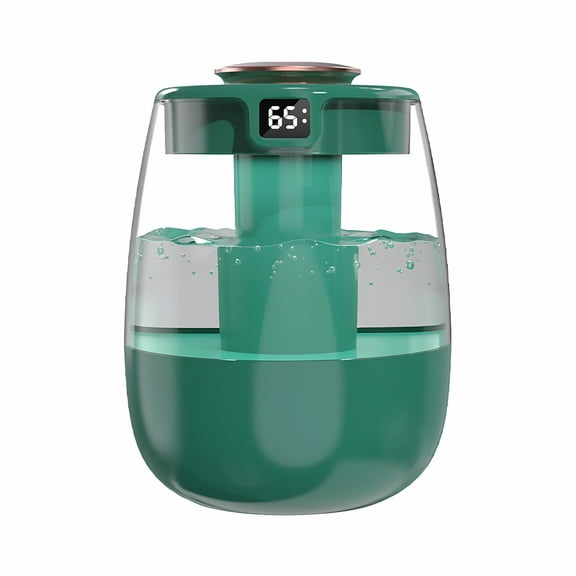 ACDANC Humidifiers for large room no filter Easy Top Fill Quiet Cool Mist Humidifiers With LED Light USB Double Spray Heavy Fog Silent Digital Humidifier Multipurpose For Home Bedroom Office