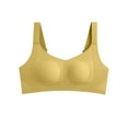thumbnail image 4 of Womens Plus Size Everyday Bras, Seamless Bras for Women No Underwire Comfortable Push Up Bra V Neck Wireless Bralette Full Coverage Wire Free Sports Bras M-4XL, 4 of 5