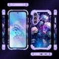 thumbnail image 2 of Casetego for Samsung Galaxy S23 FE 5G Case,Heavy Duty Sturdy Shockproof Protection Rugged Hard PC+Soft TPU Bumper Case,Purple/Blue, 2 of 8