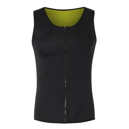 

KAGAYD Hot Neoprene Sauna Shirt Body Shaper For Men Sweat Vest