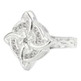 thumbnail image 1 of JOYARIS Anillo Nudo De Bruja Amuleto Proteccion Zirconias Plata 925 Talla 6 AN-0000548, 1 of 4
