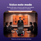 thumbnail image 5 of NE70 Auriculares Bluetooth con Traducción en Tiempo Real a Varios Idiomas para llamadas de Audio y vídeo,NE70 Negro, 5 of 7