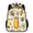 Blue, variant on Adult Football Soccer Backpack, Casual Daypack with Adjustable Shoulder Straps, Multicolor Smoke Effects Laptop Backpack for Work Travel Outdoor