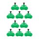 thumbnail image 5 of 10 Uds bebedero automático para pollos tazas dobles ahorro de agua bebedero portátil para aves de corral para pollos palomas aves de corral, 5 of 13