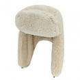 thumbnail image 3 of BLESIYA Winter Cycling Trapper Hats with Earmuffs Thermal Hat Lei Feng Winter Hat Winter Beige, 3 of 8
